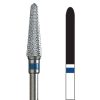 FRESAS CARBURO TUNGSTENO HP DENTADO DIAMANTE (CORTE 40) ARO AZUL MARINO - 16-mm