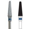 FRESAS CARBURO TUNGSTENO HP DENTADO DIAMANTE (CORTE 40) ARO AZUL MARINO - 14-mm