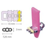 TORNILLOS DE EXPANSIÓN ESTÁNDARES MICRO MONOLATERAL CON GUÍA EN U DOBLADA PARA SUPERIOR - 10/100 PIEZAS - 10 piezas - 4 mm - 13 mm