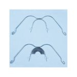 ARCOS EXTRAORALES CON ASAS PREFORMADAS/CON ASAS PREFORMADAS Y GANCHOS PARA ELÁSTICOS/CON ASAS PREFORMADAS Y BITE - externo-largo - 3604 - 83-mm - con-asas-preformadas-y-ganchos-para-elasticos - 1