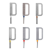 LIMAS ORTHO STRIPS ONE-SIDED/DOUBLE SIDED/GRANOS/OPENERS - 6 piezas - Kit