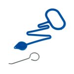 PASADORES RECTOS PARA TORNILLOS/PASADORES DOBLADOS PARA TORNILLOS CON ANILLA DE SEGURIDAD - 10 pasadores, 10 anillas de seguridad, 10 instrucciones - Kit Pasadores Doblados