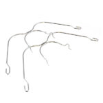 ARCOS EXTRAORALES CON ASAS PREFORMADAS/CON ASAS PREFORMADAS Y GANCHOS PARA ELÁSTICOS/CON ASAS PREFORMADAS Y BITE - externo LARGO - - - 83 mm - con asas preformadas - 1