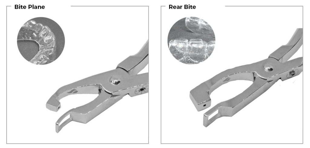 Alicates para ortodoncia invisible