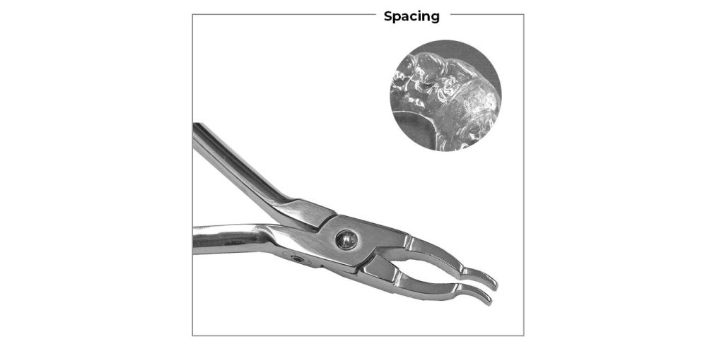 Smart Pliers Orthodontics to make space inside the aligner