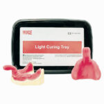 LIGHT CURING TRAY Plancha fotopolimerizable para cubetas individuales - rosa - 50-unidades - 2-3