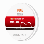 Discos de zirconio MaxMulticapa 4D 10mm 98ø (A1-BL3) - D4 - 1 unidad - 98 - 10mm